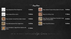 Menu Restaurant