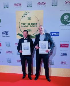 Natura All Seasons Boutique Hotel е вторият най-добър градски хотел в България 2025 !
